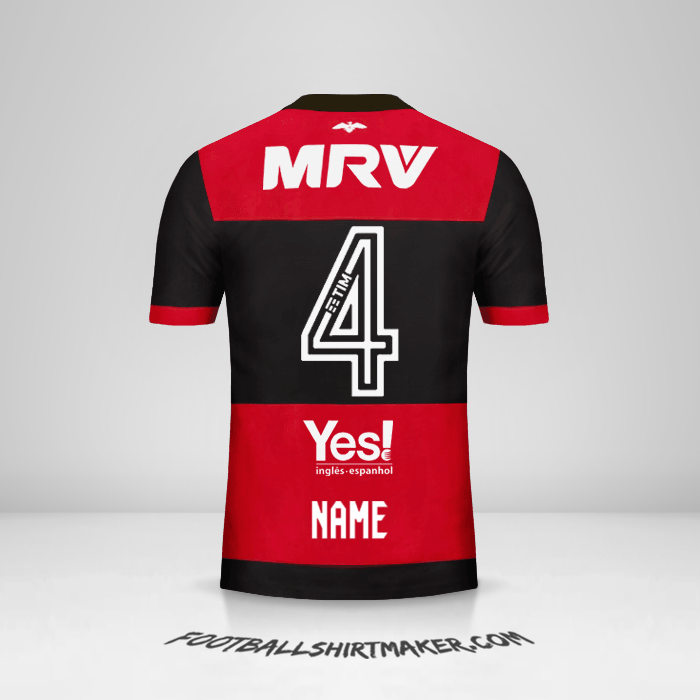 Shirt Flamengo 2017/18 -  name - 4