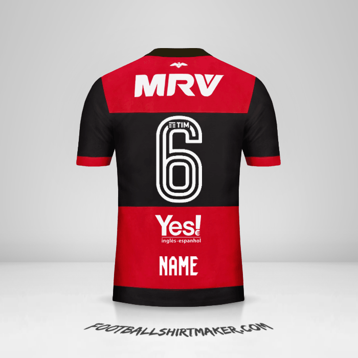 Shirt Flamengo 2017/18 -  name - 6