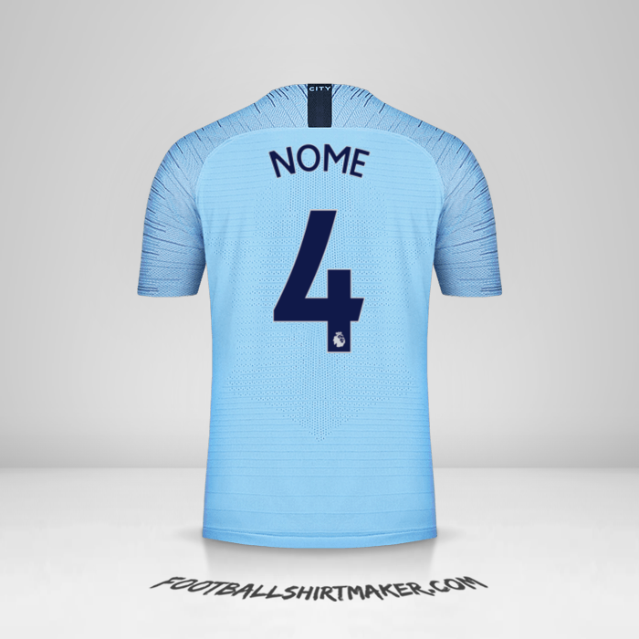 Maglia Manchester City 2018/19 -  nome - 4