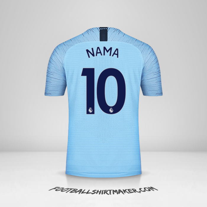 Jersey Manchester City 2018/19 -  nama - 10