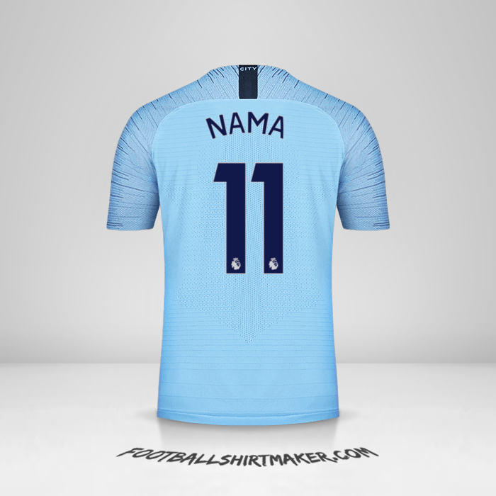 Jersey Manchester City 2018/19 -  nama - 11
