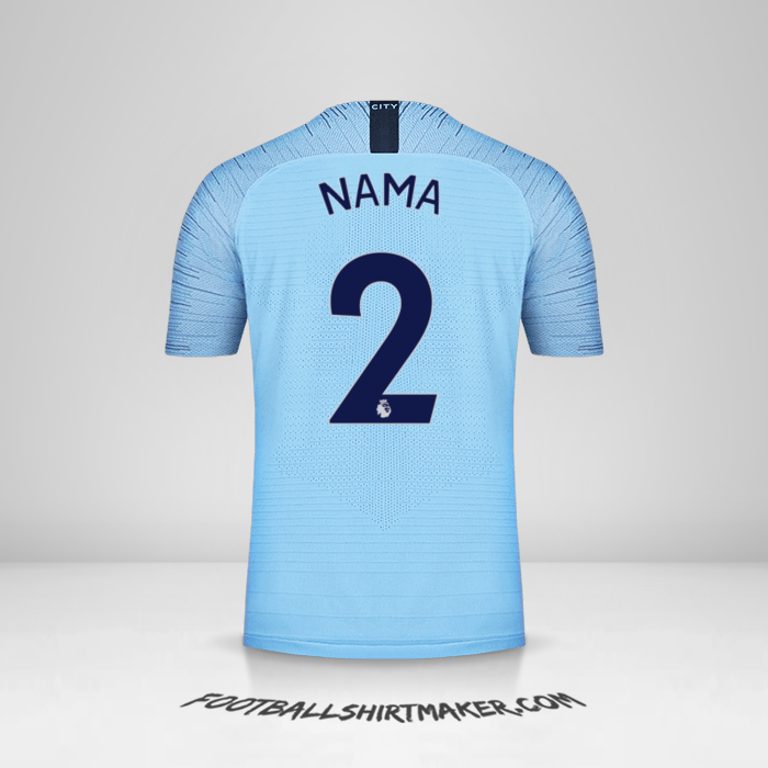 Jersey Manchester City 2018/19 -  nama - 2