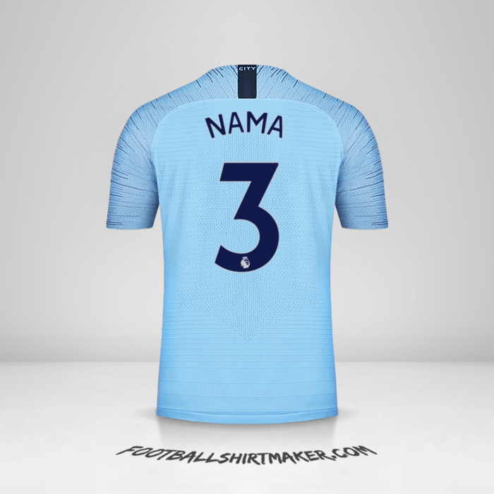 Jersey Manchester City 2018/19 -  nama - 3