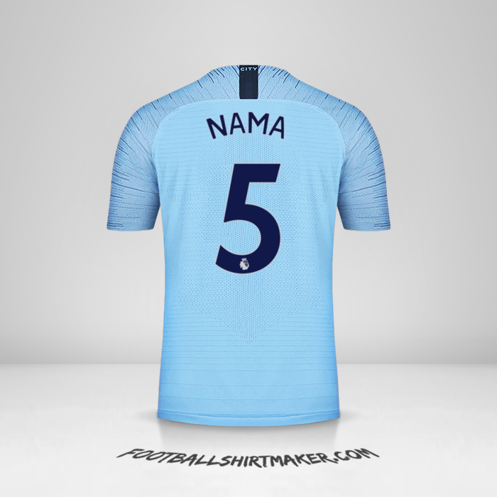 Jersey Manchester City 2018/19 -  nama - 5