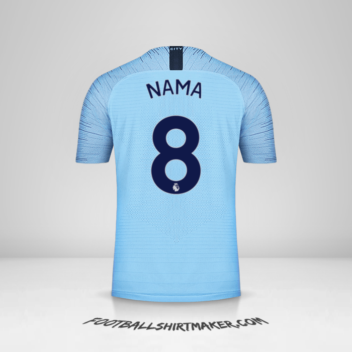 Jersey Manchester City 2018/19 -  nama - 8