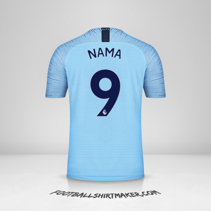 Jersey Manchester City 2018/19 -  nama - 9