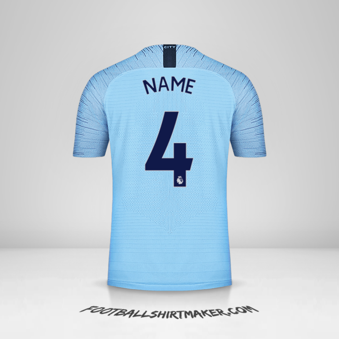 Shirt Manchester City 2018/19 -  name - 4