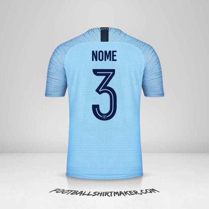 Maglia Manchester City Cup 2018/19 -  nome - 3