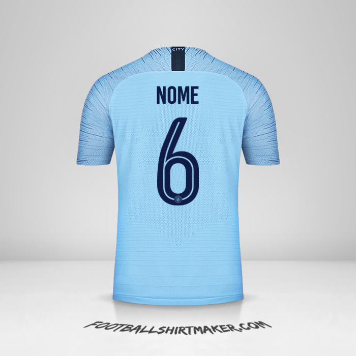 Maglia Manchester City Cup 2018/19 -  nome - 6