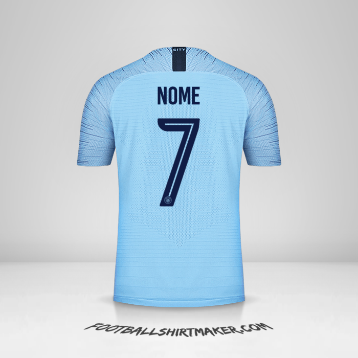 Maglia Manchester City Cup 2018/19 -  nome - 7