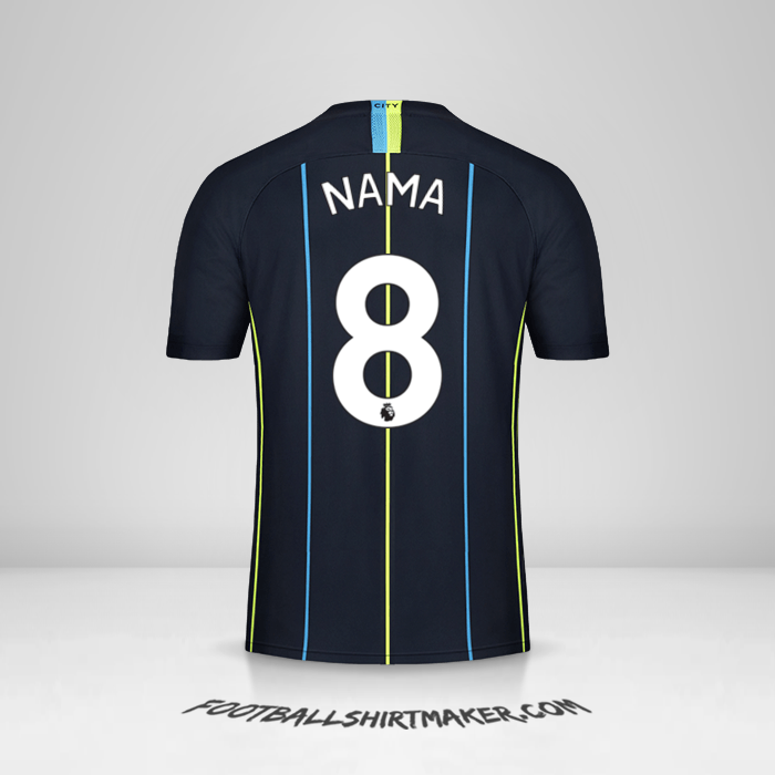 Jersey Manchester City 2018/19 Alternatif -  nama - 8