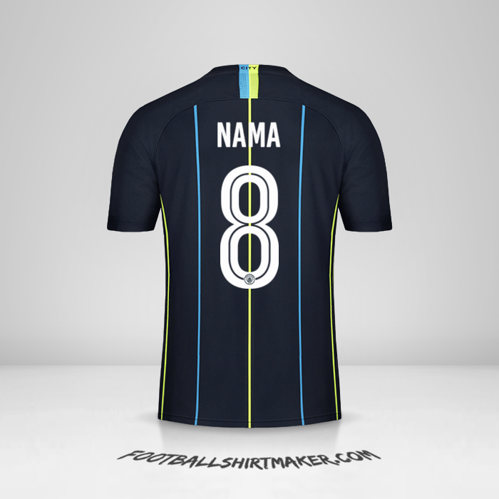 Jersey Manchester City Cup 2018/19 Alternatif -  nama - 8