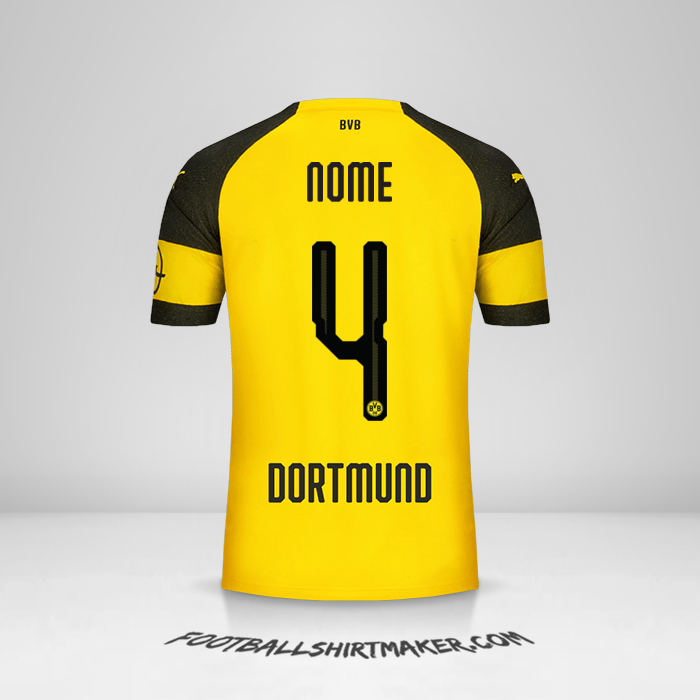Maglia Borussia Dortmund 2018/19 -  nome - 4