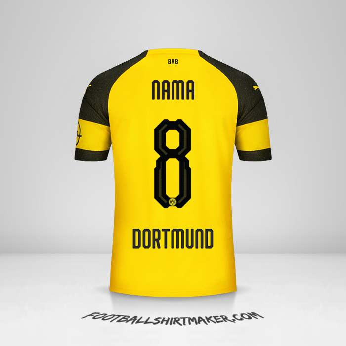 Jersey Borussia Dortmund 2018/19 -  nama - 8
