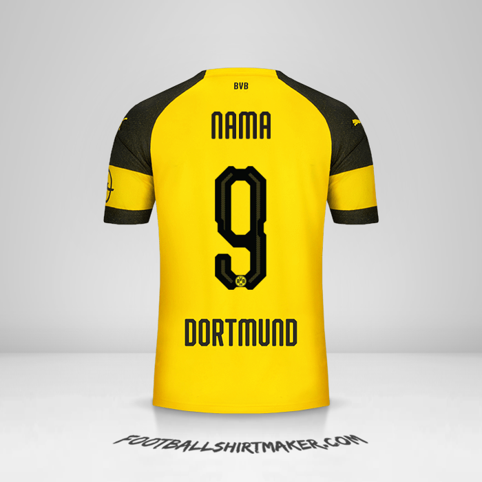 Jersey Borussia Dortmund 2018/19 -  nama - 9