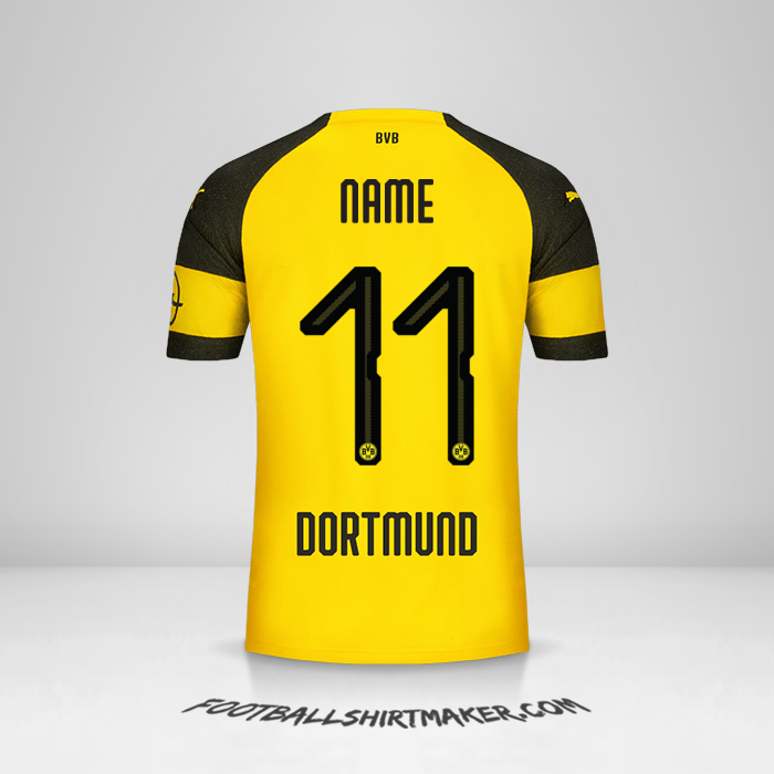 Jersey Borussia Dortmund 2018/19 -  name - 11