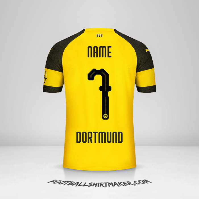 Shirt Borussia Dortmund 2018/19 -  name - 7