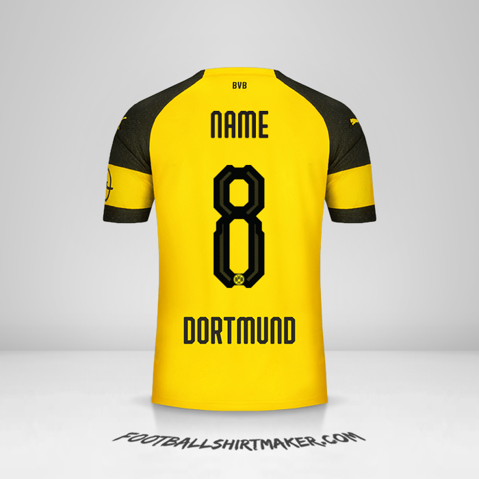 Trikot Borussia Dortmund 2018/19 -  name - 8