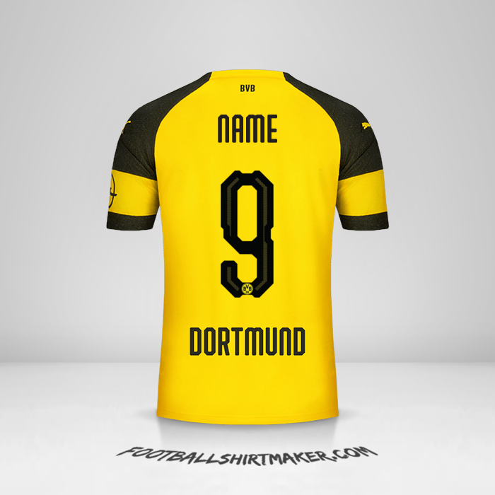 Jersey Borussia Dortmund 2018/19 -  name - 9