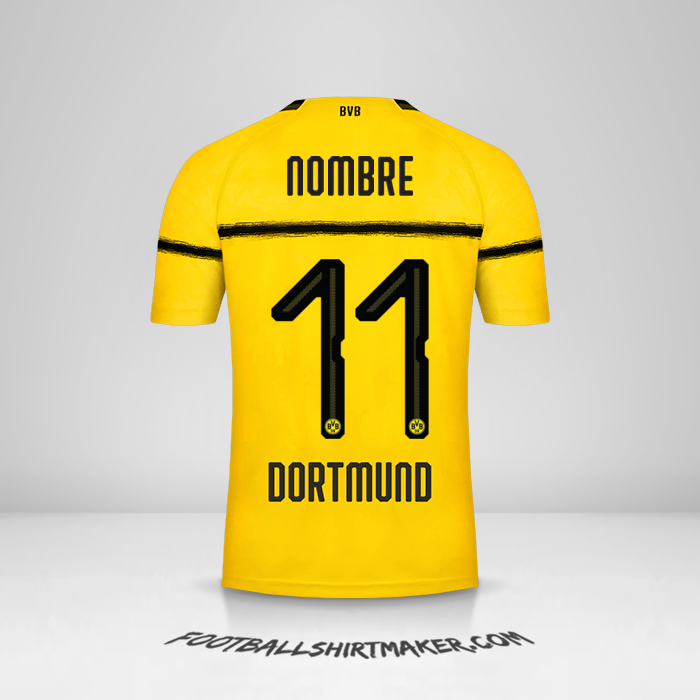 Jersey Borussia Dortmund Cup 2018/19 -  nombre - 11