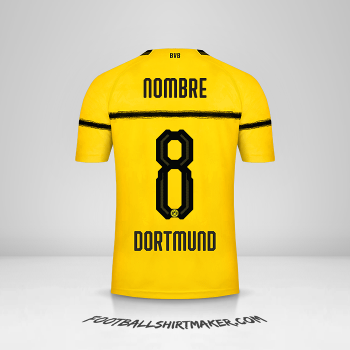 Jersey Borussia Dortmund Cup 2018/19 -  nombre - 8