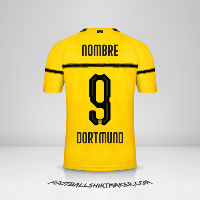 Camiseta Borussia Dortmund Cup 2018/19 -  nombre - 9