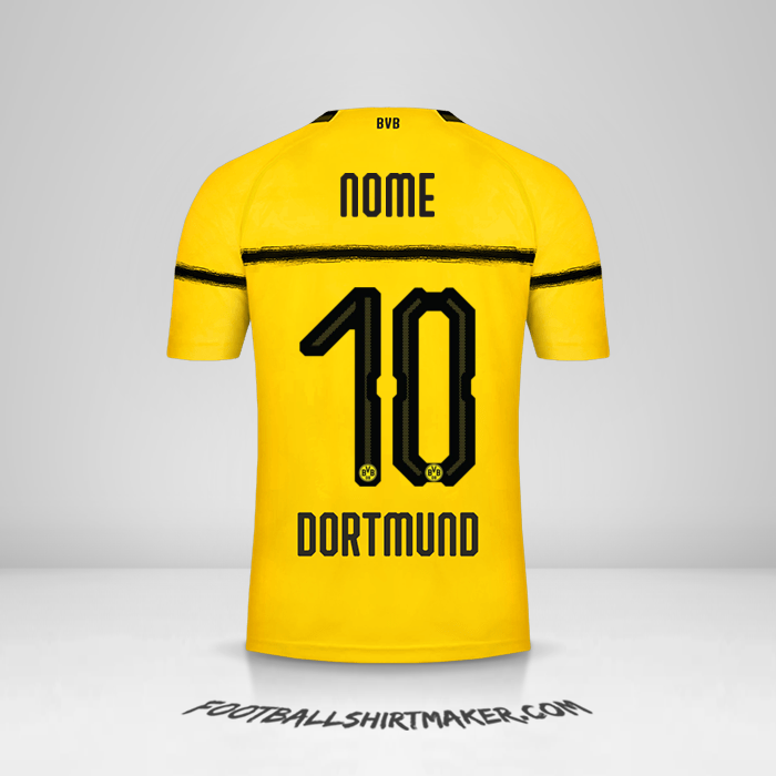 Maglia Borussia Dortmund Cup 2018/19 -  nome - 10