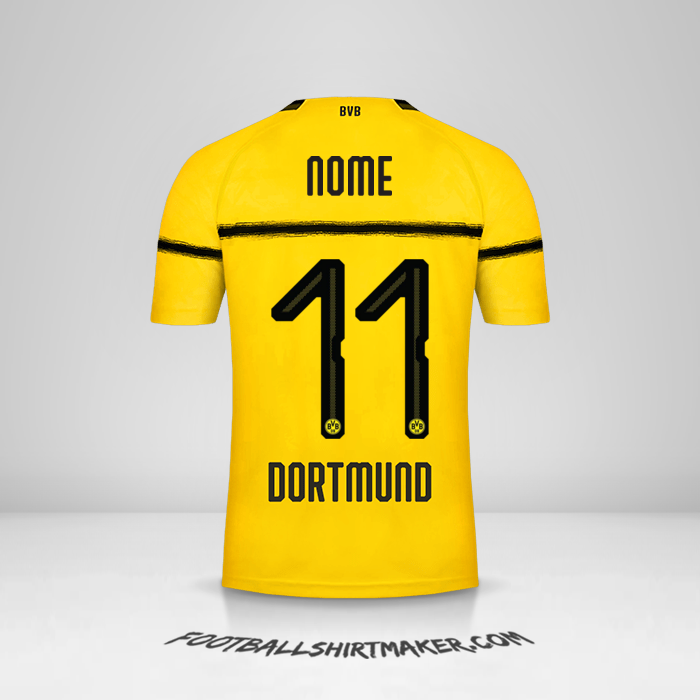 Maglia Borussia Dortmund Cup 2018/19 -  nome - 11