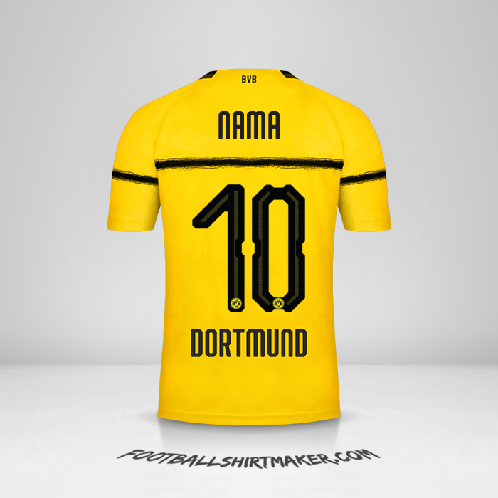 Jersey Borussia Dortmund Cup 2018/19 -  nama - 10