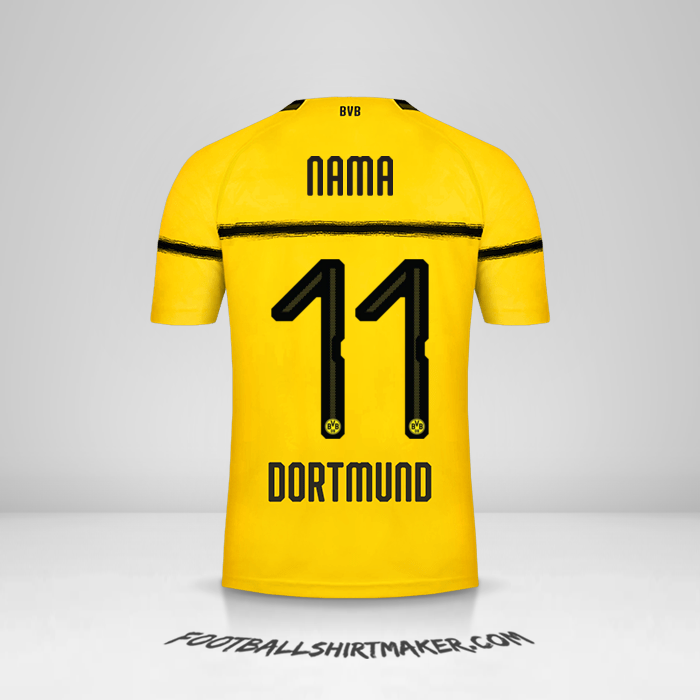 Jersey Borussia Dortmund Cup 2018/19 -  nama - 11