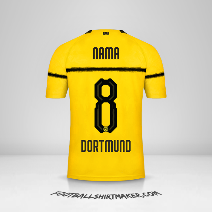 Jersey Borussia Dortmund Cup 2018/19 -  nama - 8