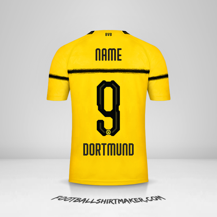 Jersey Borussia Dortmund Cup 2018/19 -  name - 9