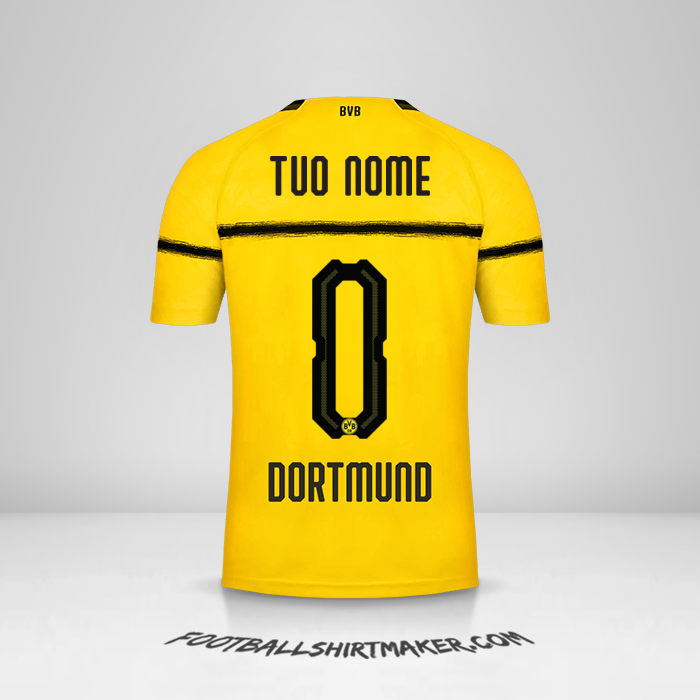 Maglia Borussia Dortmund Cup 2018/19 -  tuo nome - 0