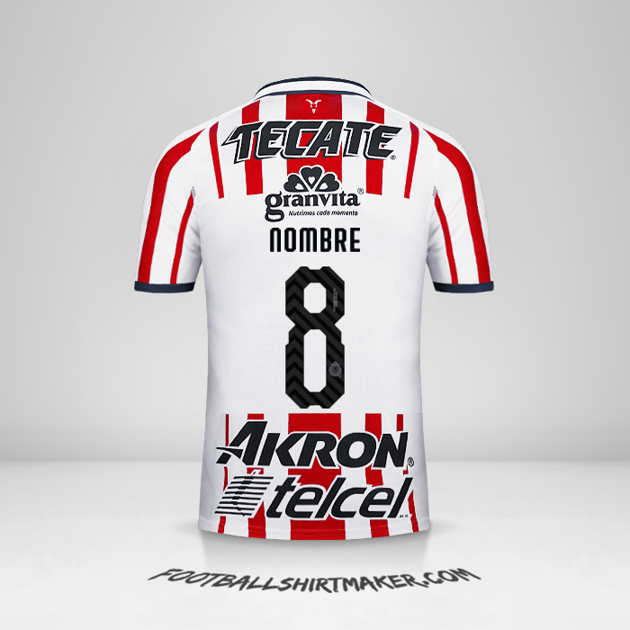 Camiseta Guadalajara 2018/19 -  nombre - 8