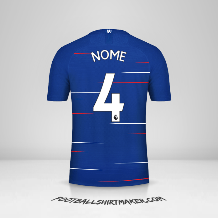 Maglia Chelsea 2018/19 -  nome - 4