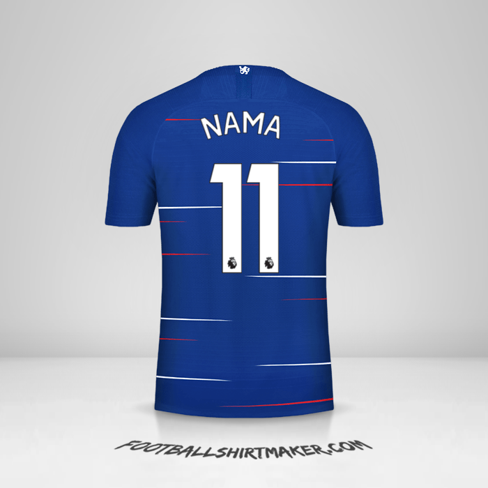 Jersey Chelsea 2018/19 -  nama - 11