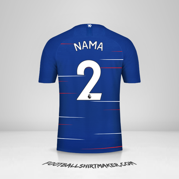Jersey Chelsea 2018/19 -  nama - 2