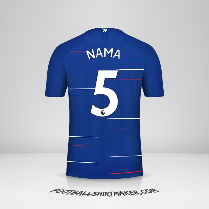 Jersey Chelsea 2018/19 -  nama - 5
