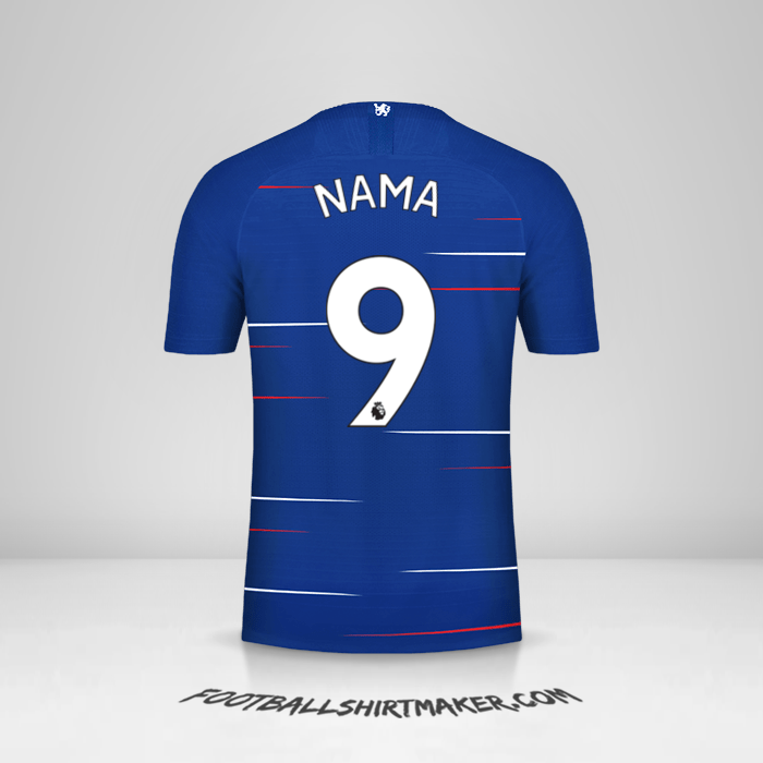 Jersey Chelsea 2018/19 -  nama - 9