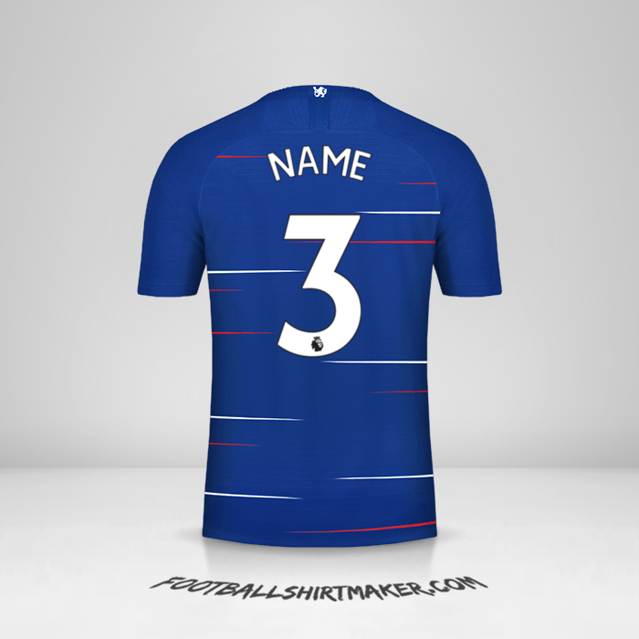 Trikot Chelsea 2018/19 -  name - 3