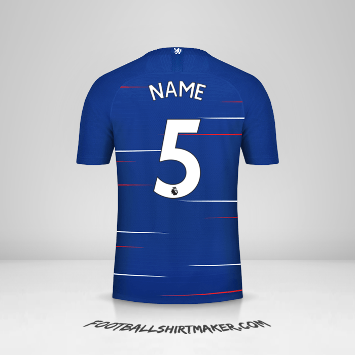 Shirt Chelsea 2018/19 -  name - 5