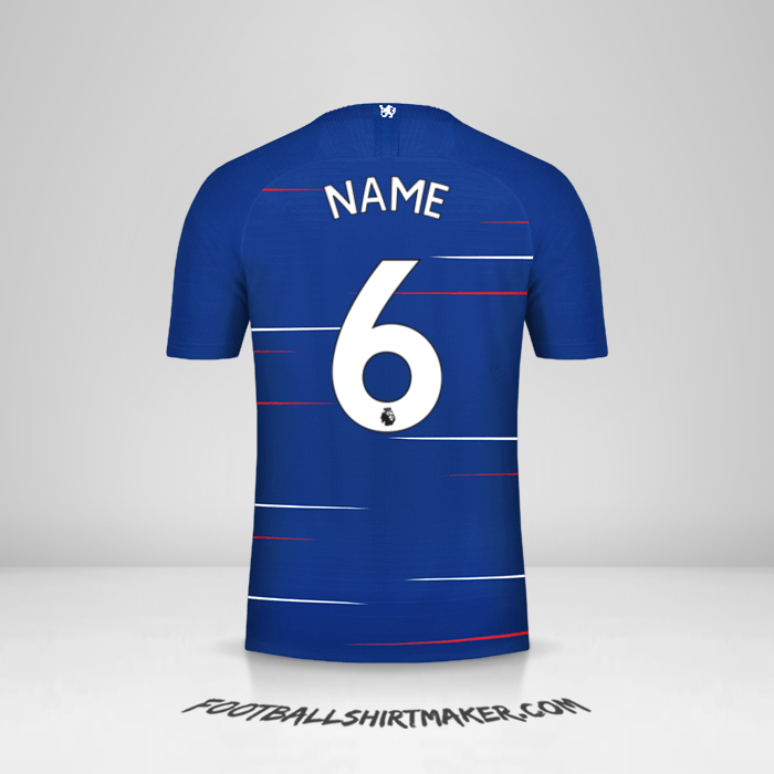 Jersey Chelsea 2018/19 -  name - 6