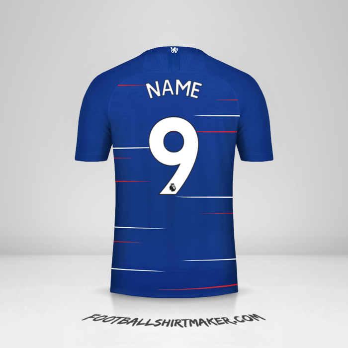 Trikot Chelsea 2018/19 -  name - 9