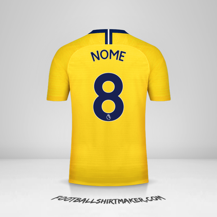 Maglia Chelsea 2018/19 Seconda -  nome - 8