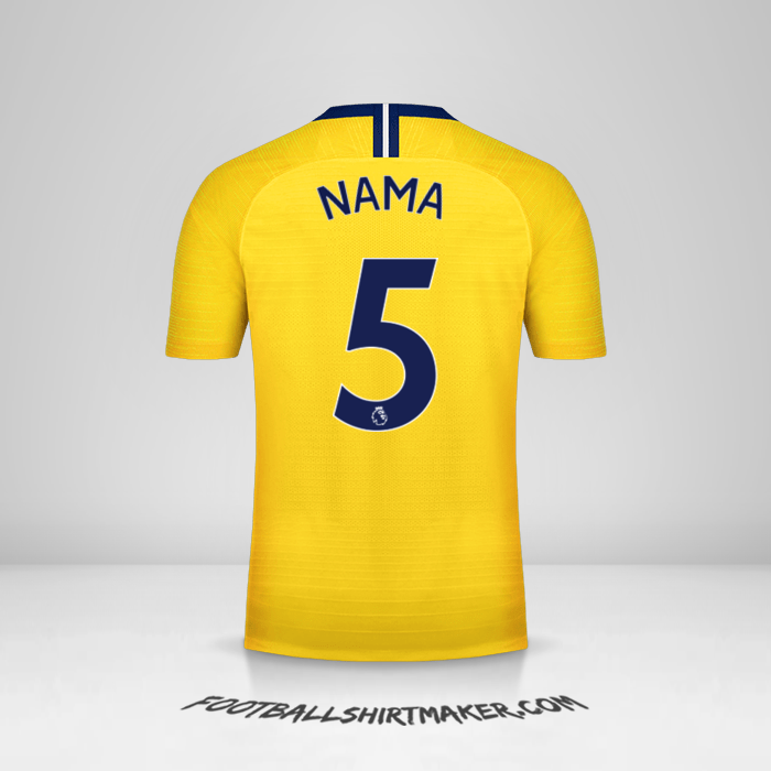 Jersey Chelsea 2018/19 Alternatif -  nama - 5