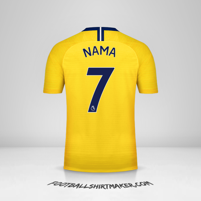 Jersey Chelsea 2018/19 Alternatif -  nama - 7
