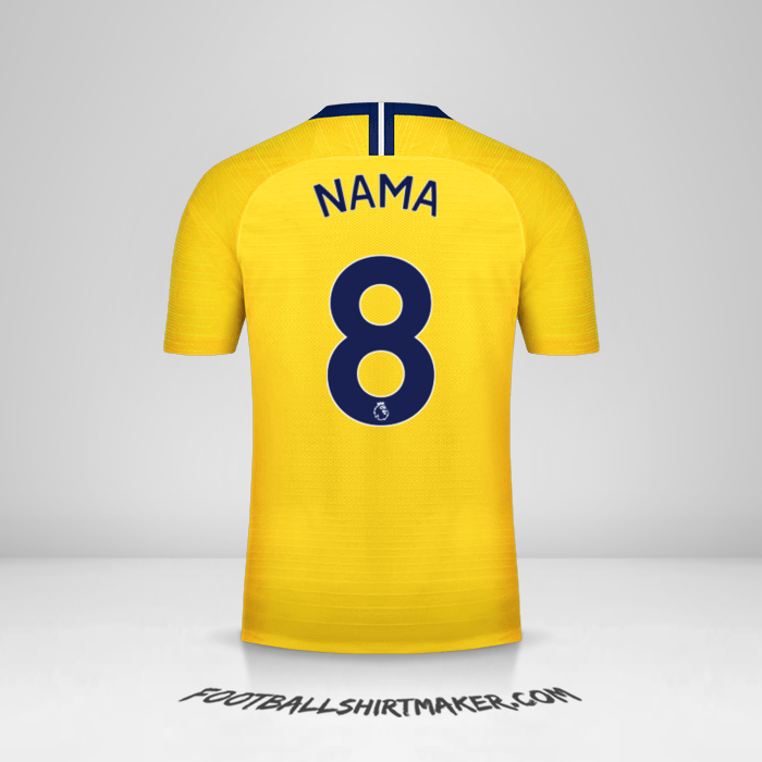 Jersey Chelsea 2018/19 Alternatif -  nama - 8