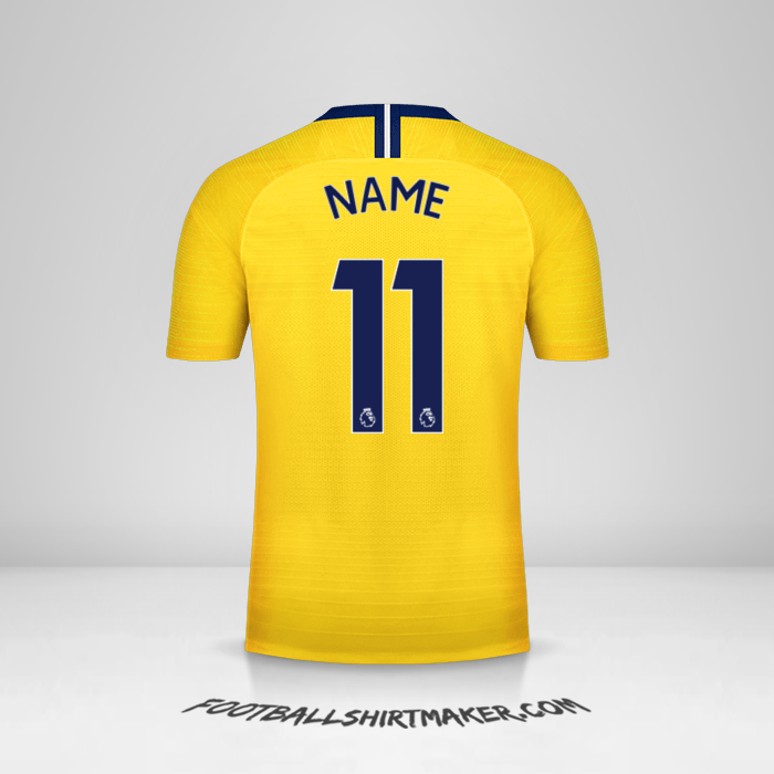 Trikot Chelsea 2018/19 Auswärts -  name - 11