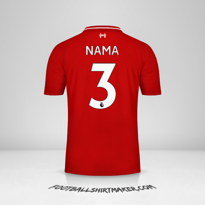 Jersey Liverpool FC 2018/19 -  nama - 3