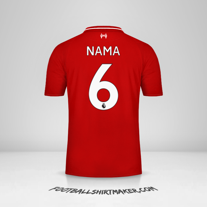 Jersey Liverpool FC 2018/19 -  nama - 6